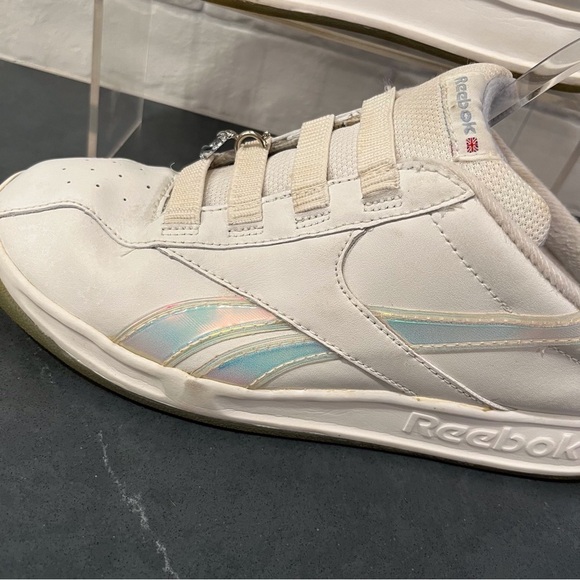 Reebok Y5 W6.5-7 white vegan  slip on sneakers - Picture 6 of 14